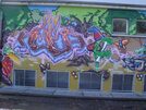 Graffiti an der Geschwister-Scholl-Schule