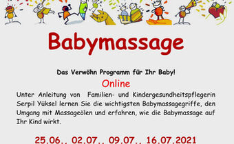 Babymassage online