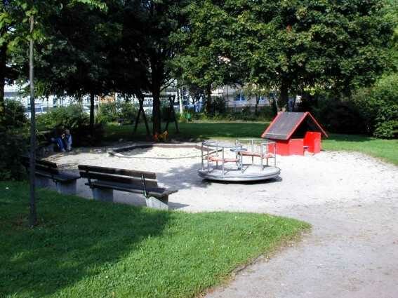 Ein Spielplatz im Wetzlarer Stadtbezirk Sturzkopf