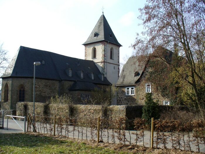 Ein Foto von der Paulskirche in Hermannstein