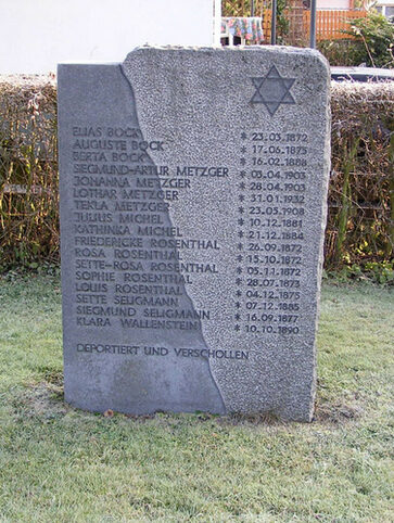 Der Juden-Gedenkstein in Münchholzhausen