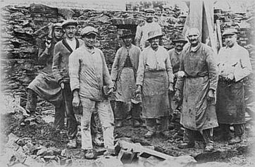 Maurerarbeiten nach dem Ersten Weltkrieg