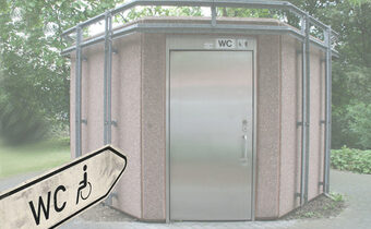 Eine Behindertentoilette in Wetzlar