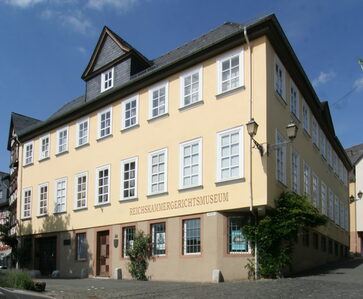 Das Reichskammergerichtsmuseum in Wetzlar.