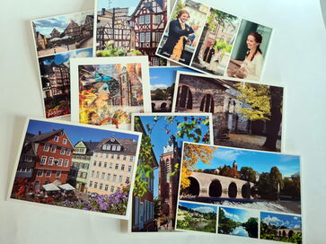 Postkartenauswahl